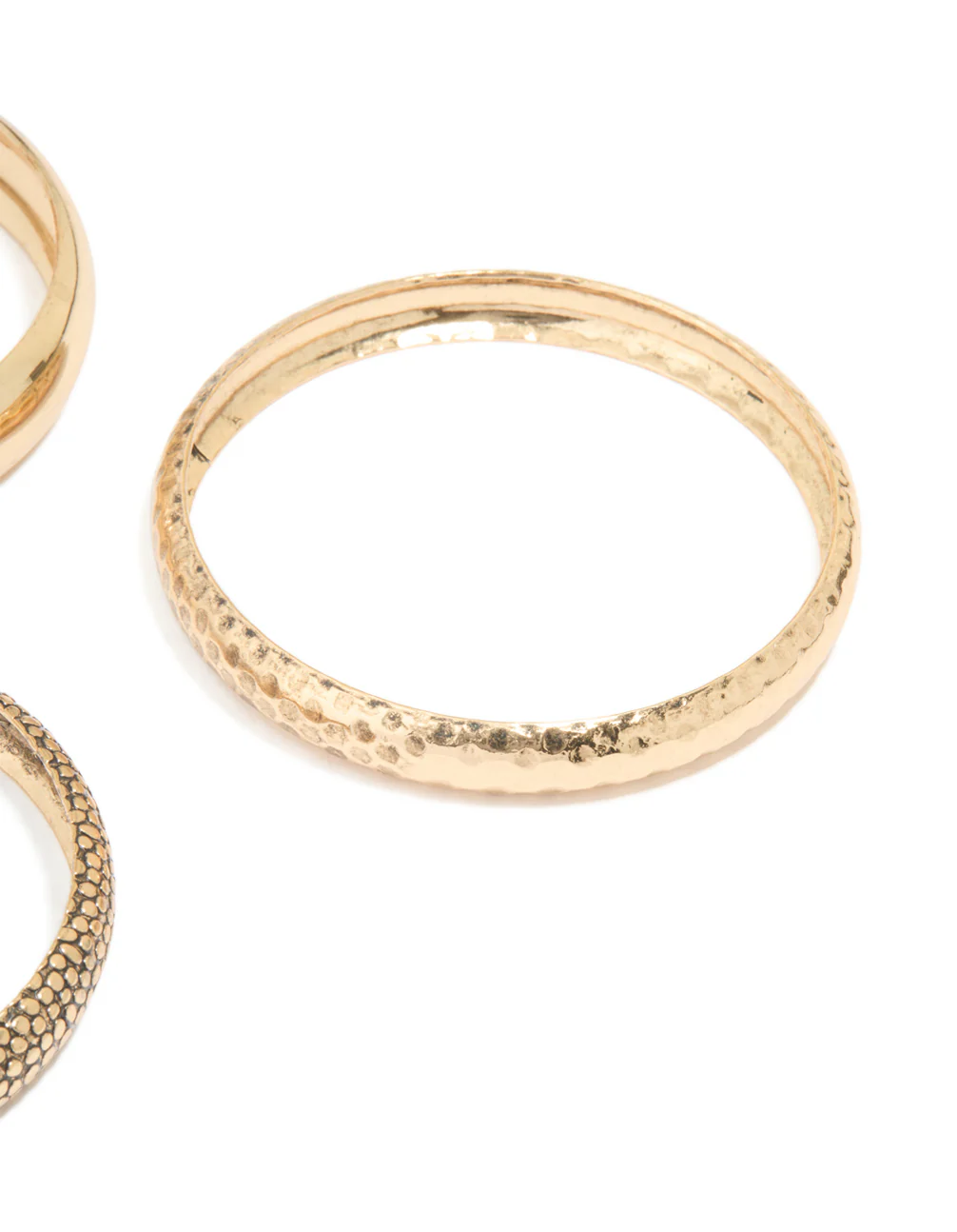 Gold Stacking Bangles 3-Pack - Image 3