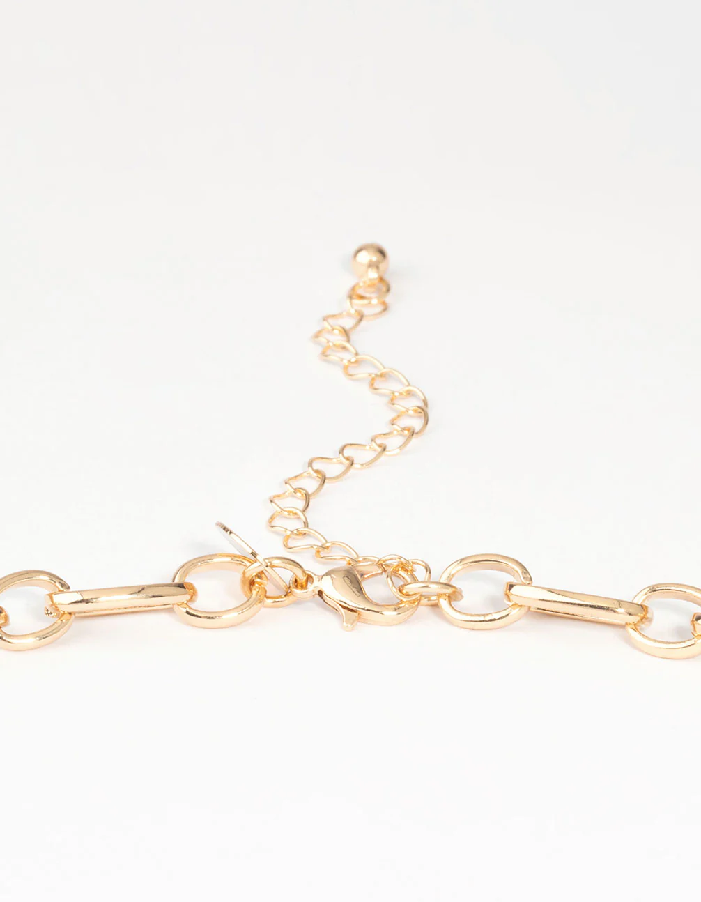 Gold Tassel Y-Necklace - Image 3
