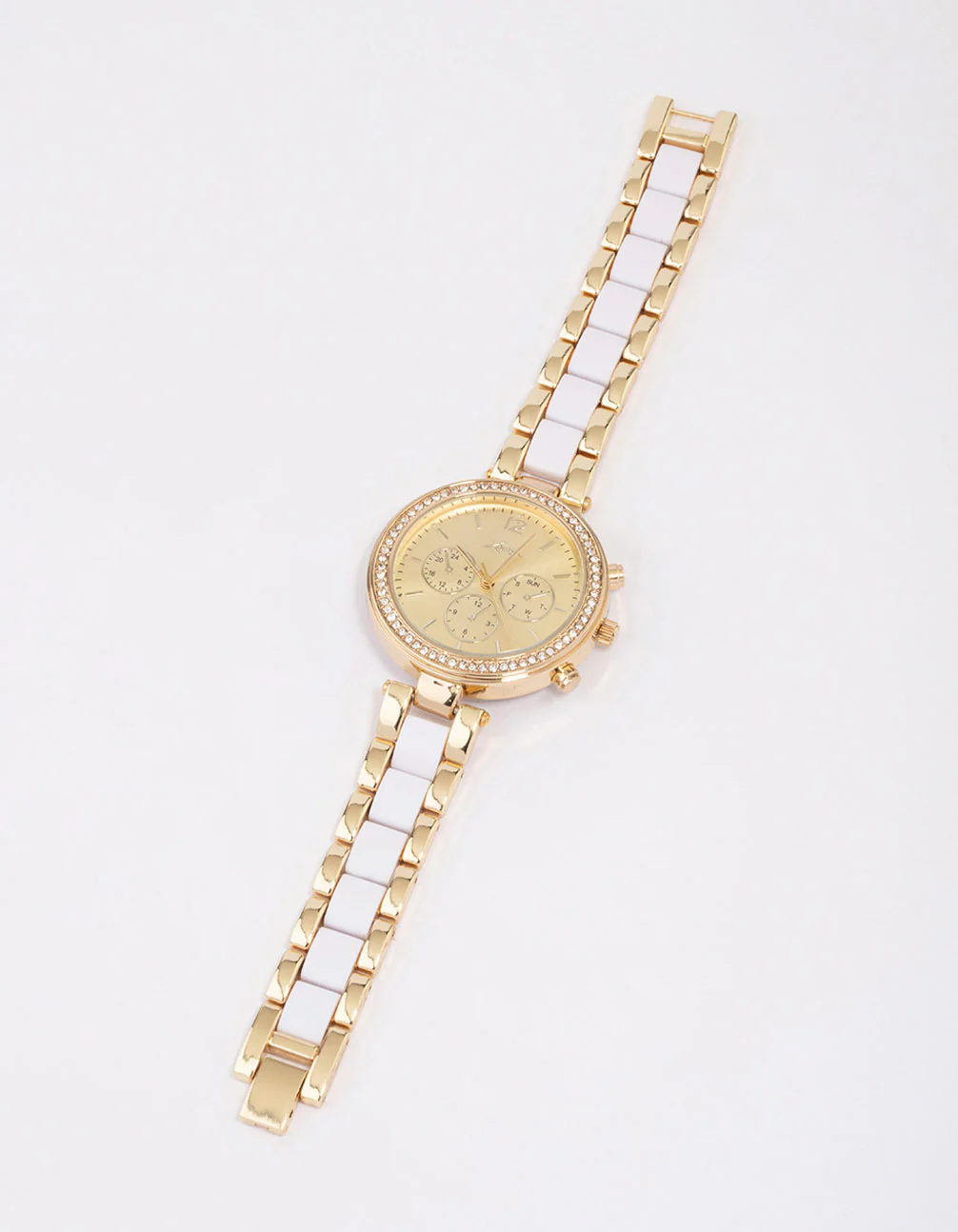 Gold & White Two-Toned Oyster Watch - Image 2