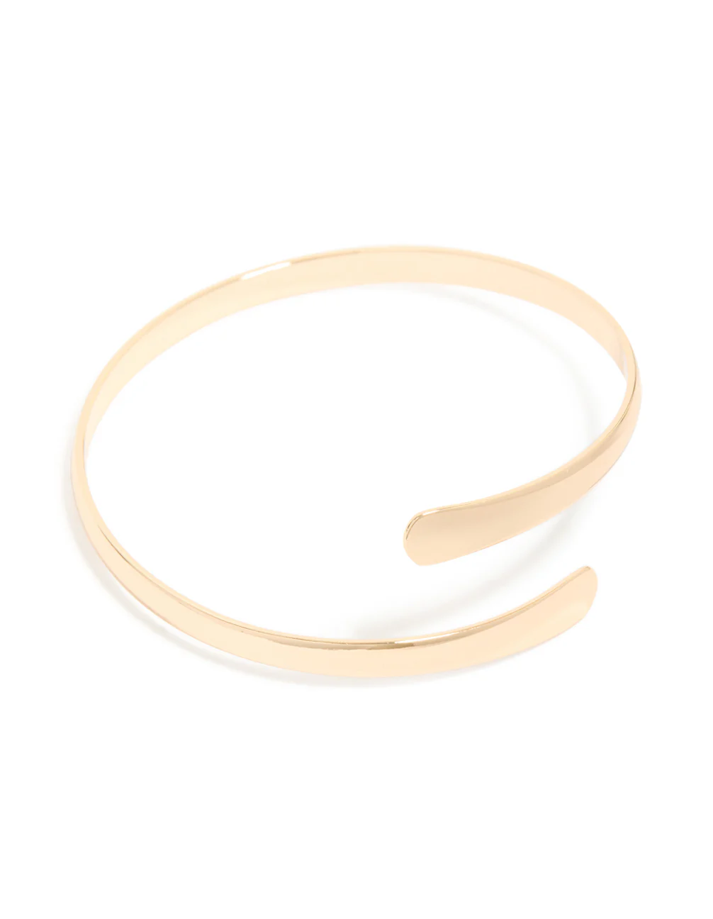 Gold Wrap Around Wrist Cuff - Image 2