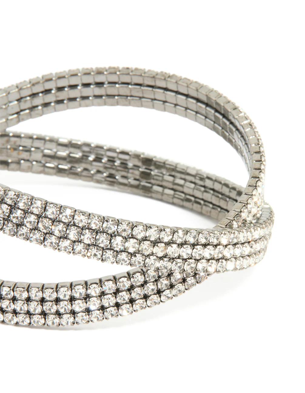 Gunmetal Twisted Wrist Cuff - Image 2