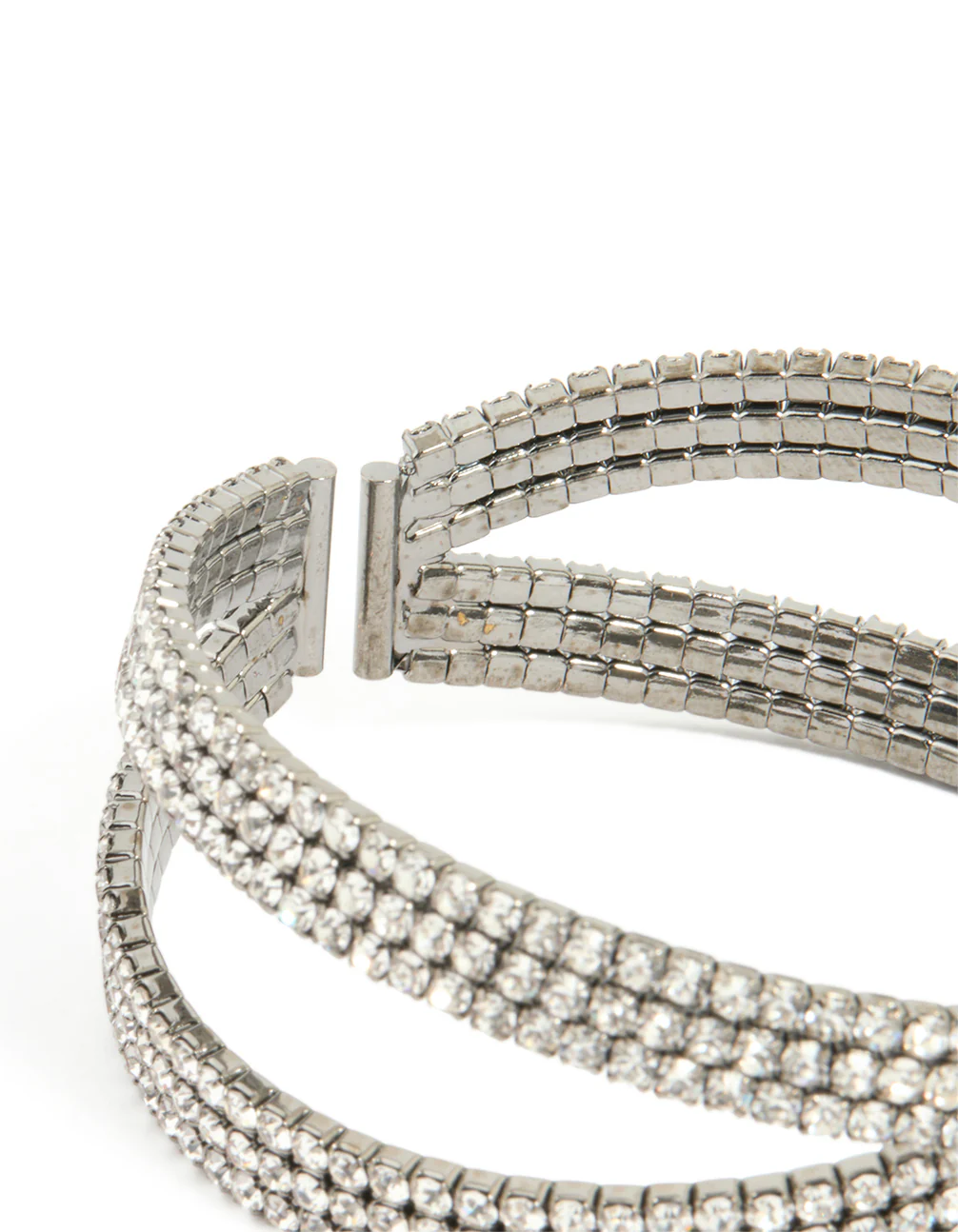 Gunmetal Twisted Wrist Cuff - Image 3