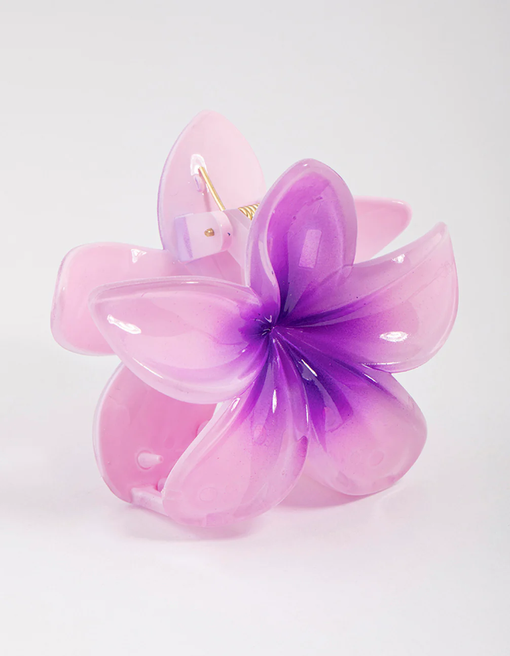 Acrylic Tropical Claw Clip - Image 2