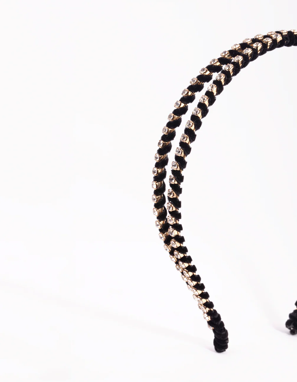 Diamante Crossover Headband - Image 2