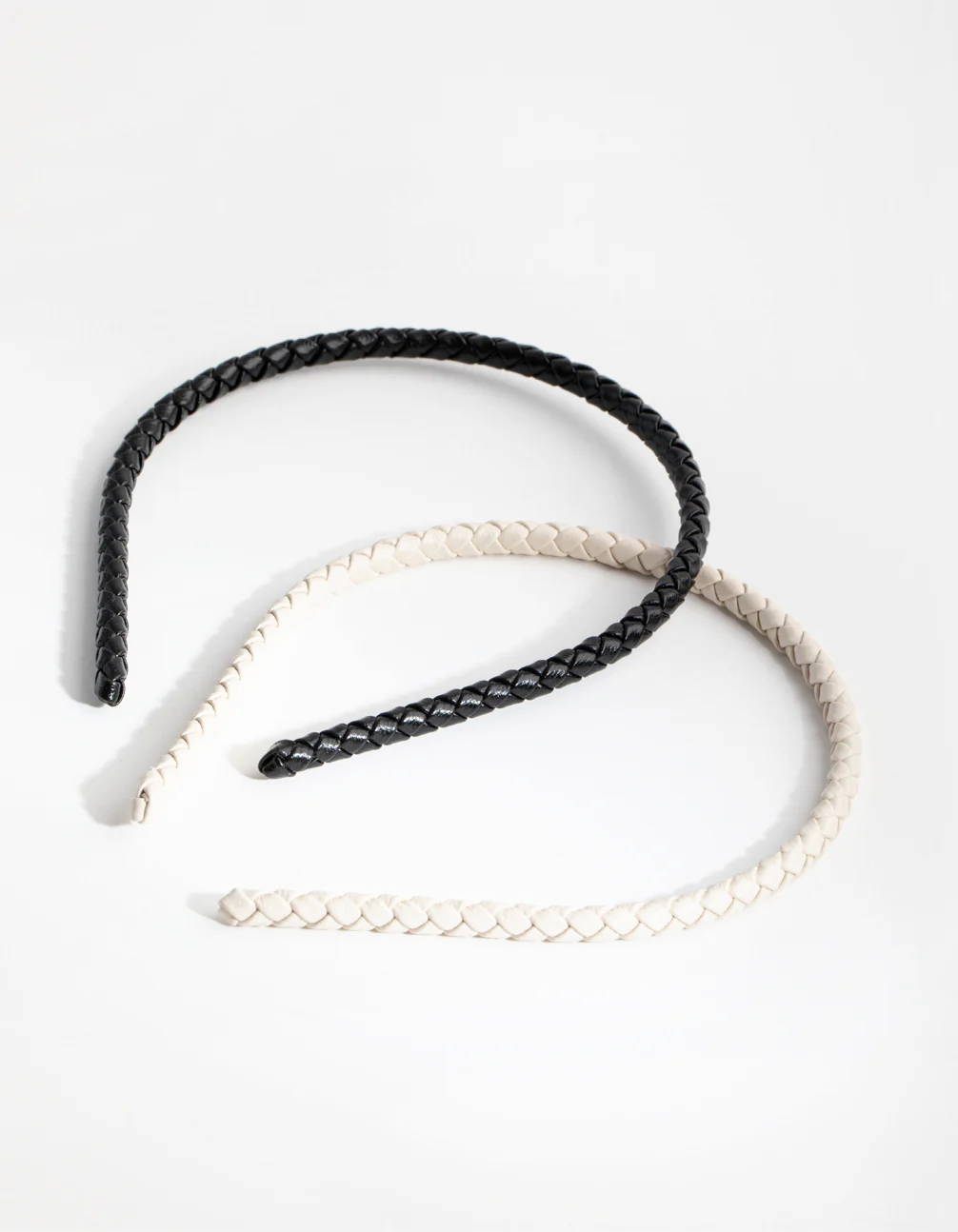 Fabric PU Plait Pack Headband - Image 2