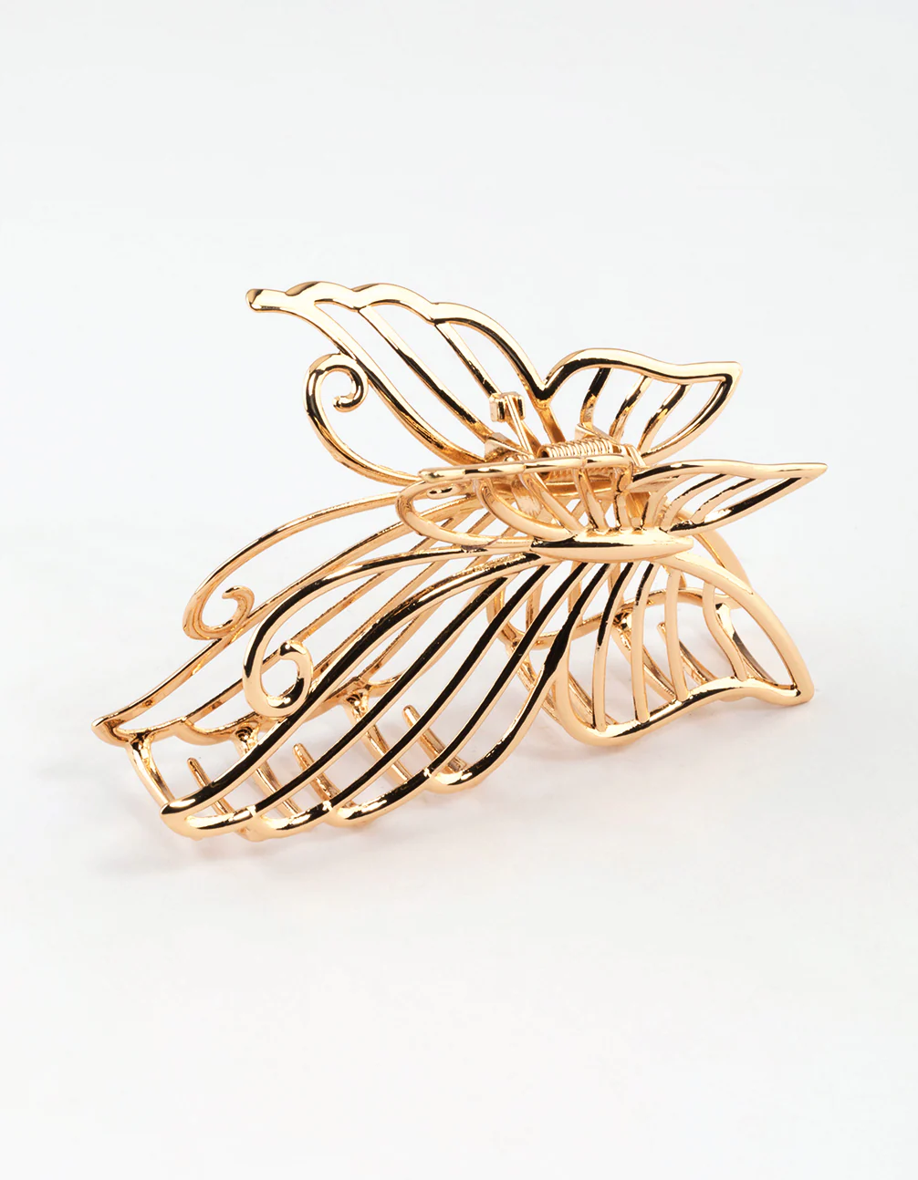 Gold Detail Butterfly Claw Clip - Image 2
