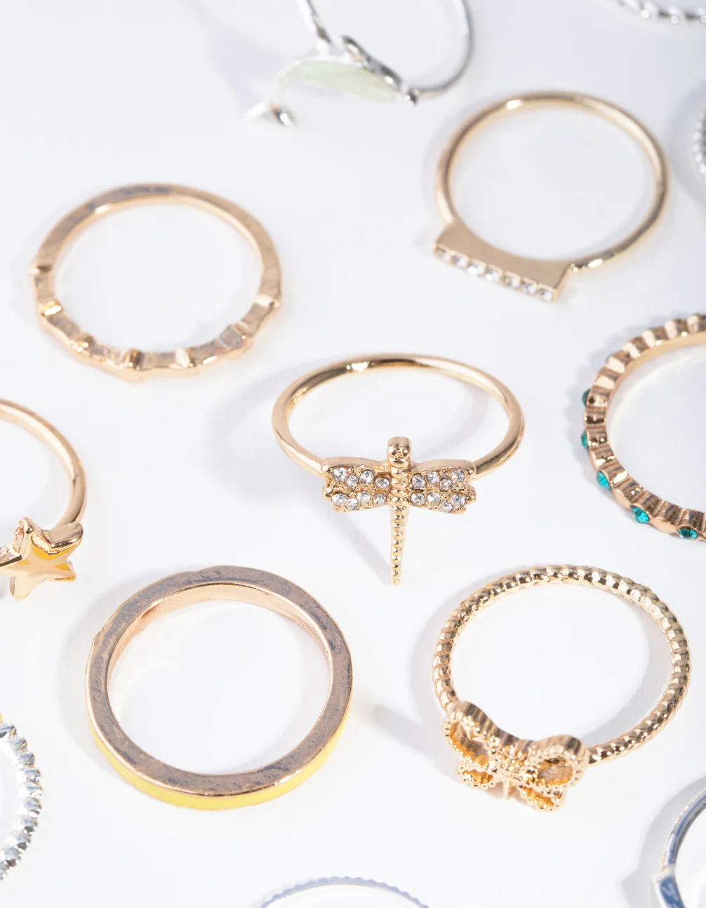 Mixed Metals Dolphin 24-Pack Rings - Image 3