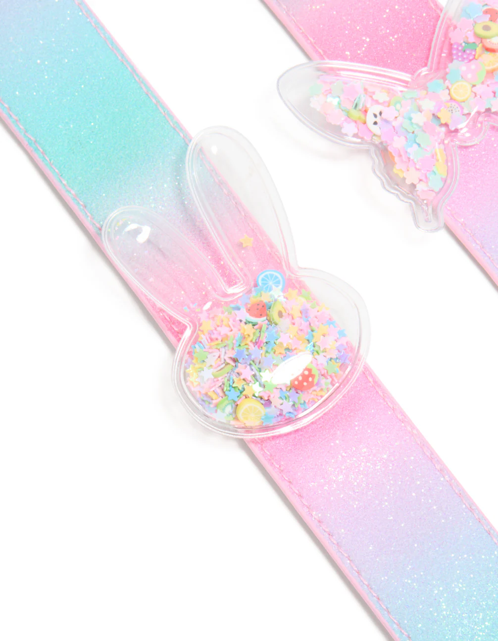 Kids BFF Shaker Bunny & Butterfly Slap Bands 2-Pack - Image 2