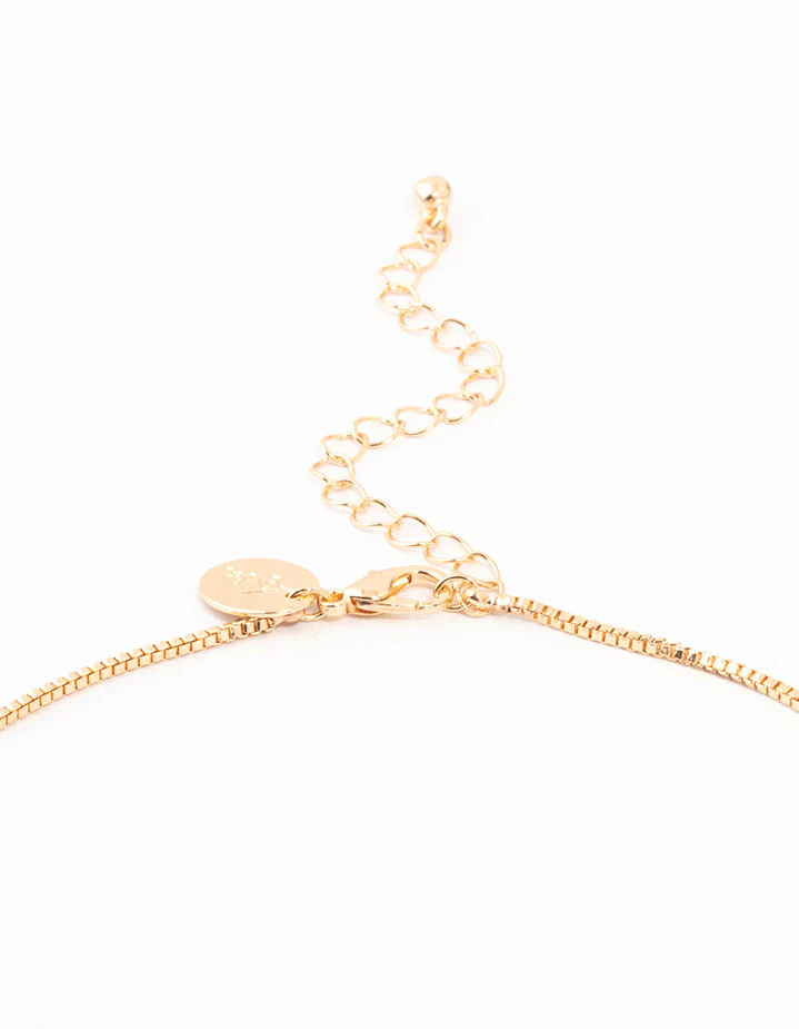 Kids Gold Mushroom Necklace & Ring Pack - Image 3