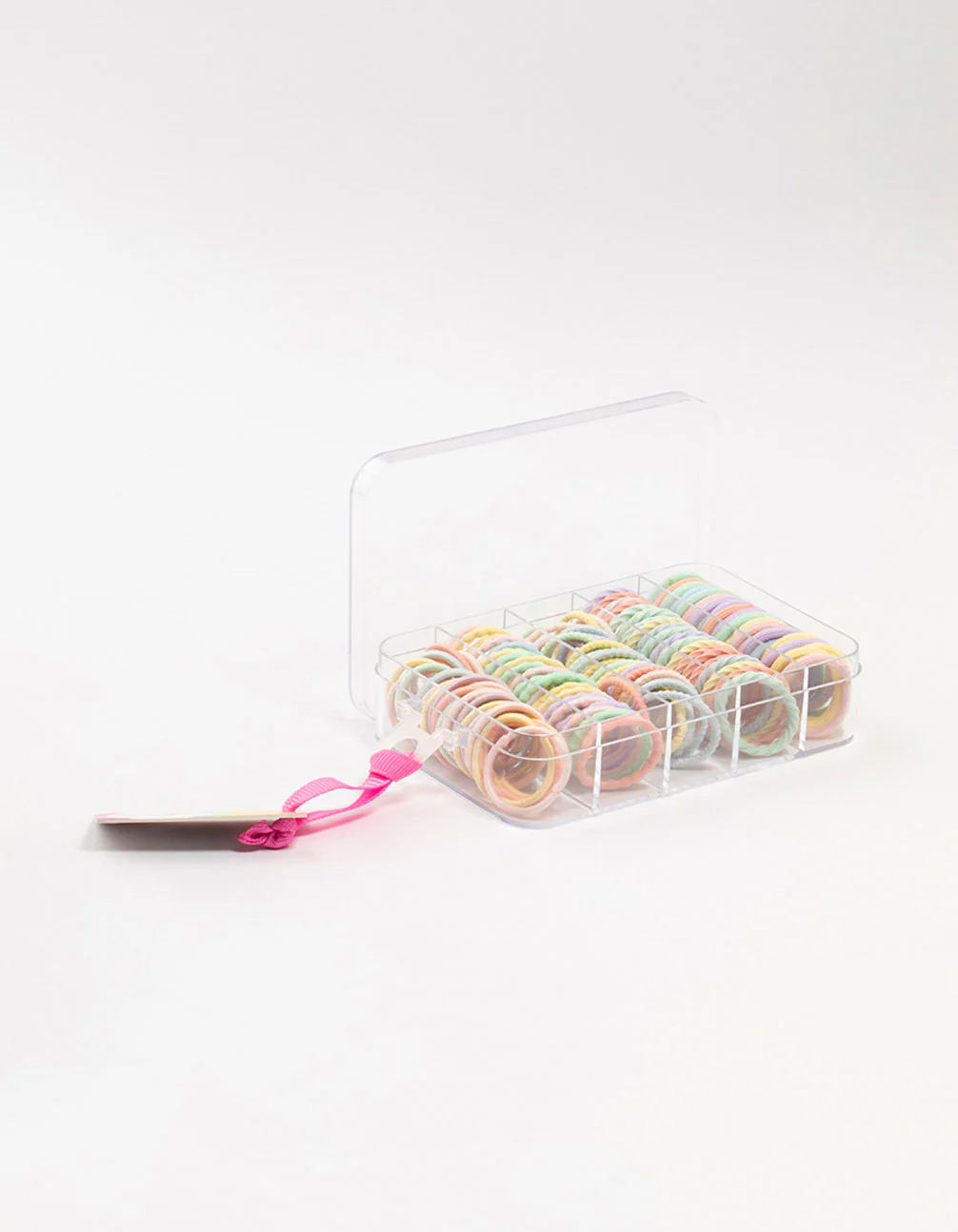 Kids Mixed Pastel Hair Ties Pack - Image 2