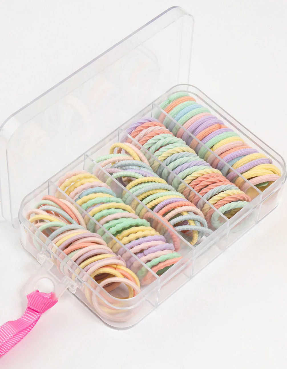 Kids Mixed Pastel Hair Ties Pack - Image 3