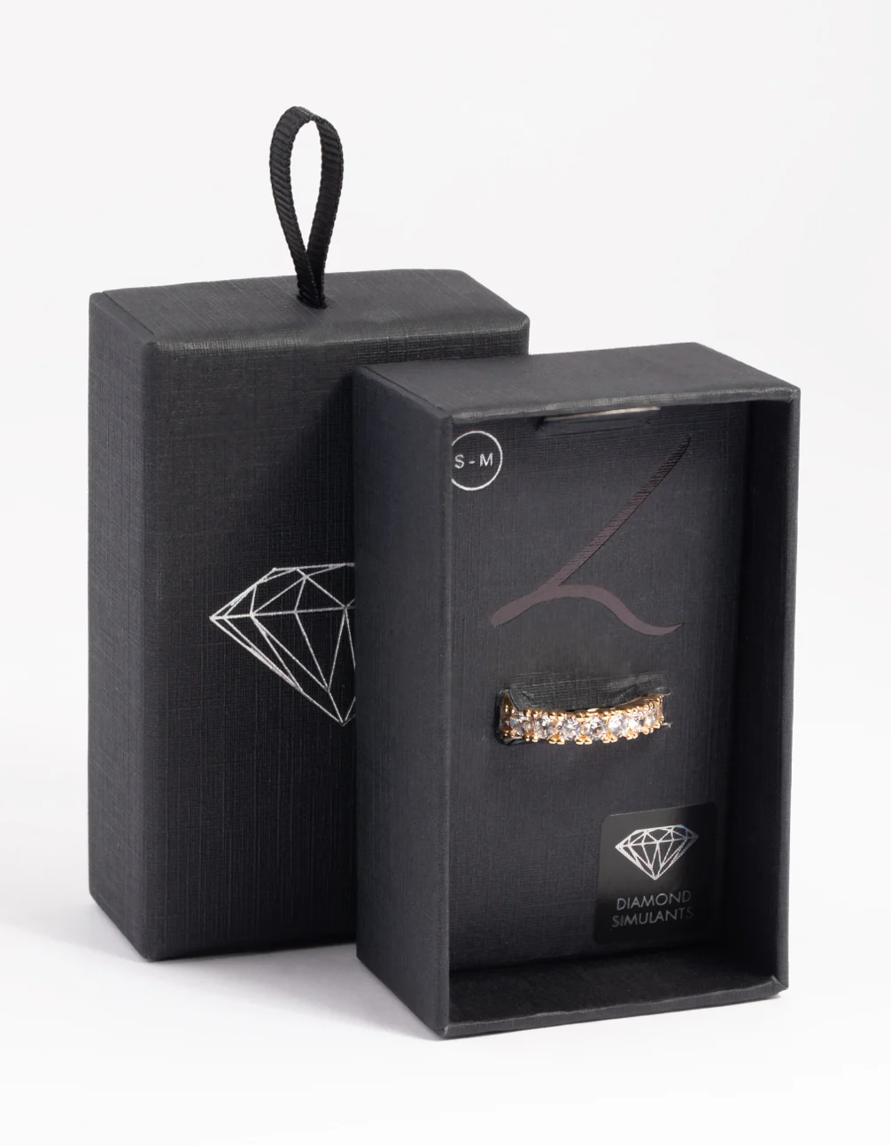 Gold Cubic Zirconia Ring - Image 3