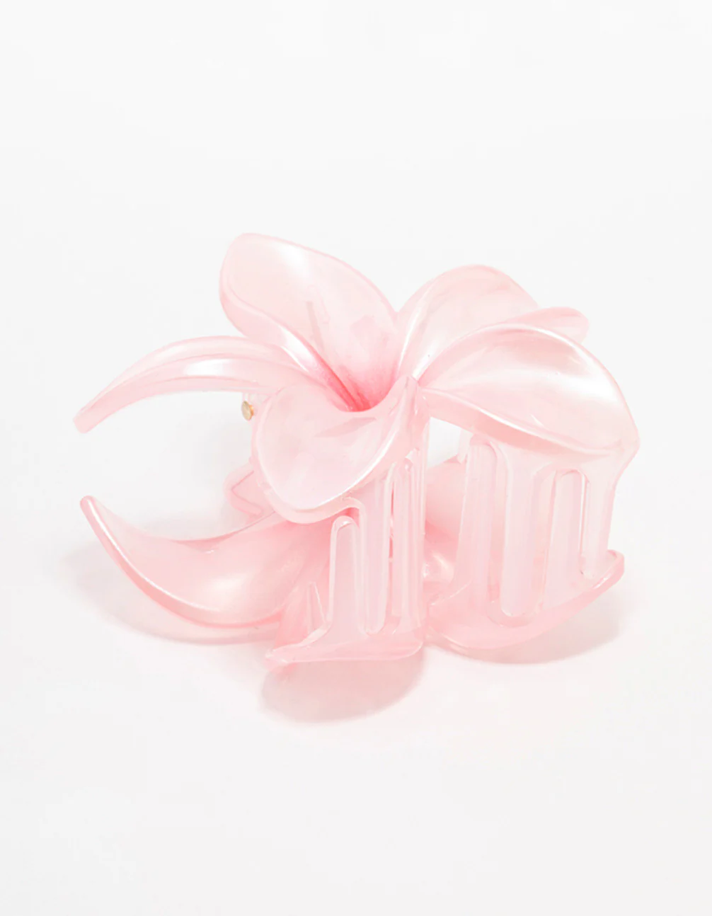 Pink Tropical Hair Claw Clip - Image 2