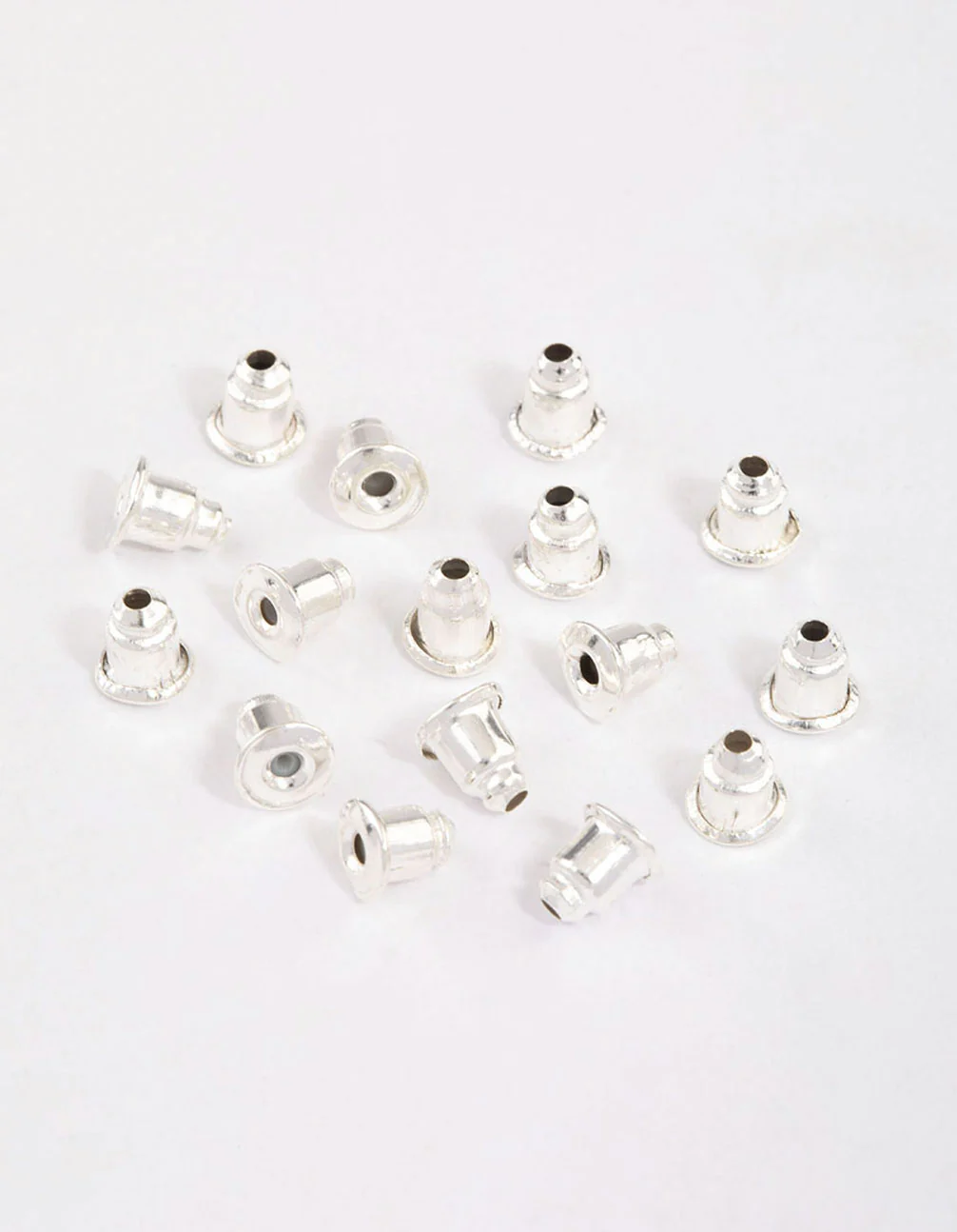 Silver Earring Backs 16-Pack