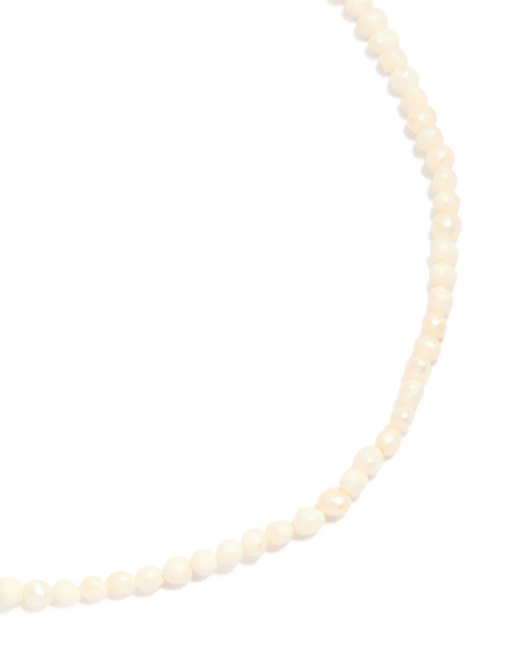 Gold Mini Freshwater Pearl Necklace - Image 2