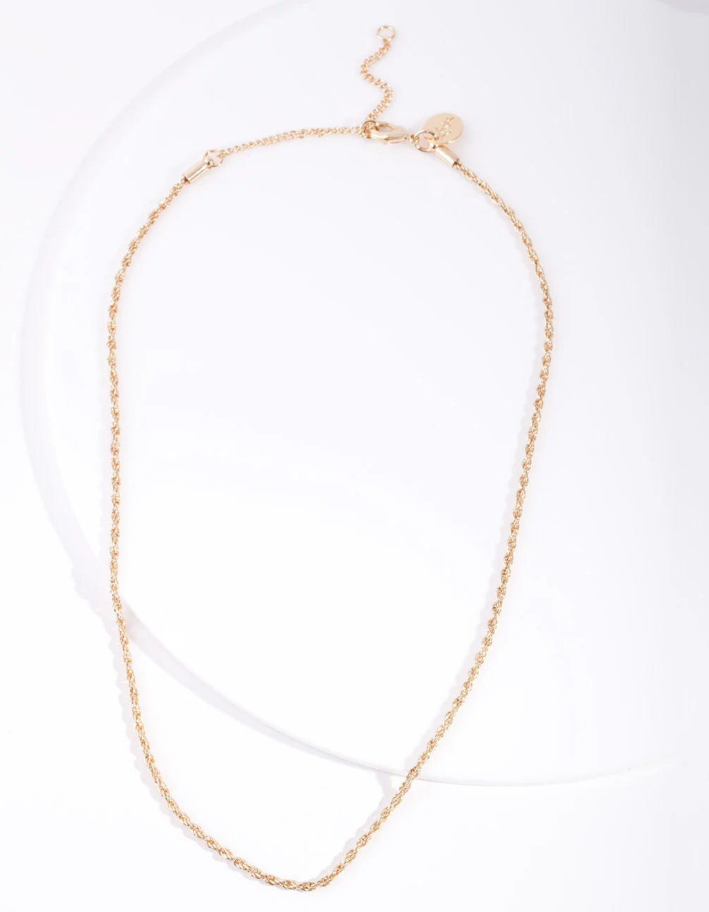 Gold Plated Thin Necklace - Image 2