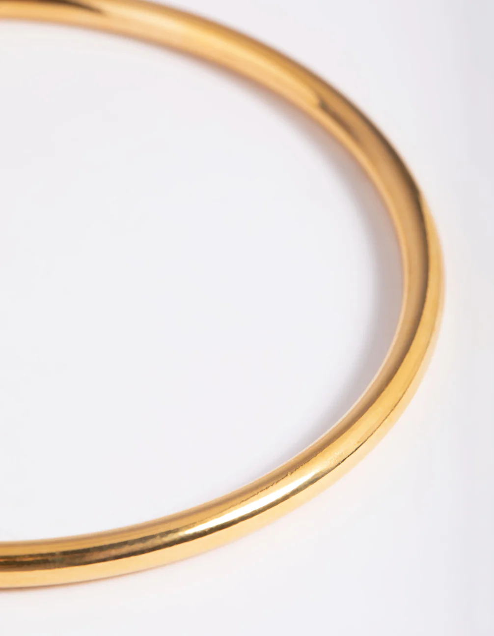 Waterproof Gold Plated Stainless Steel Bangle - Image 3