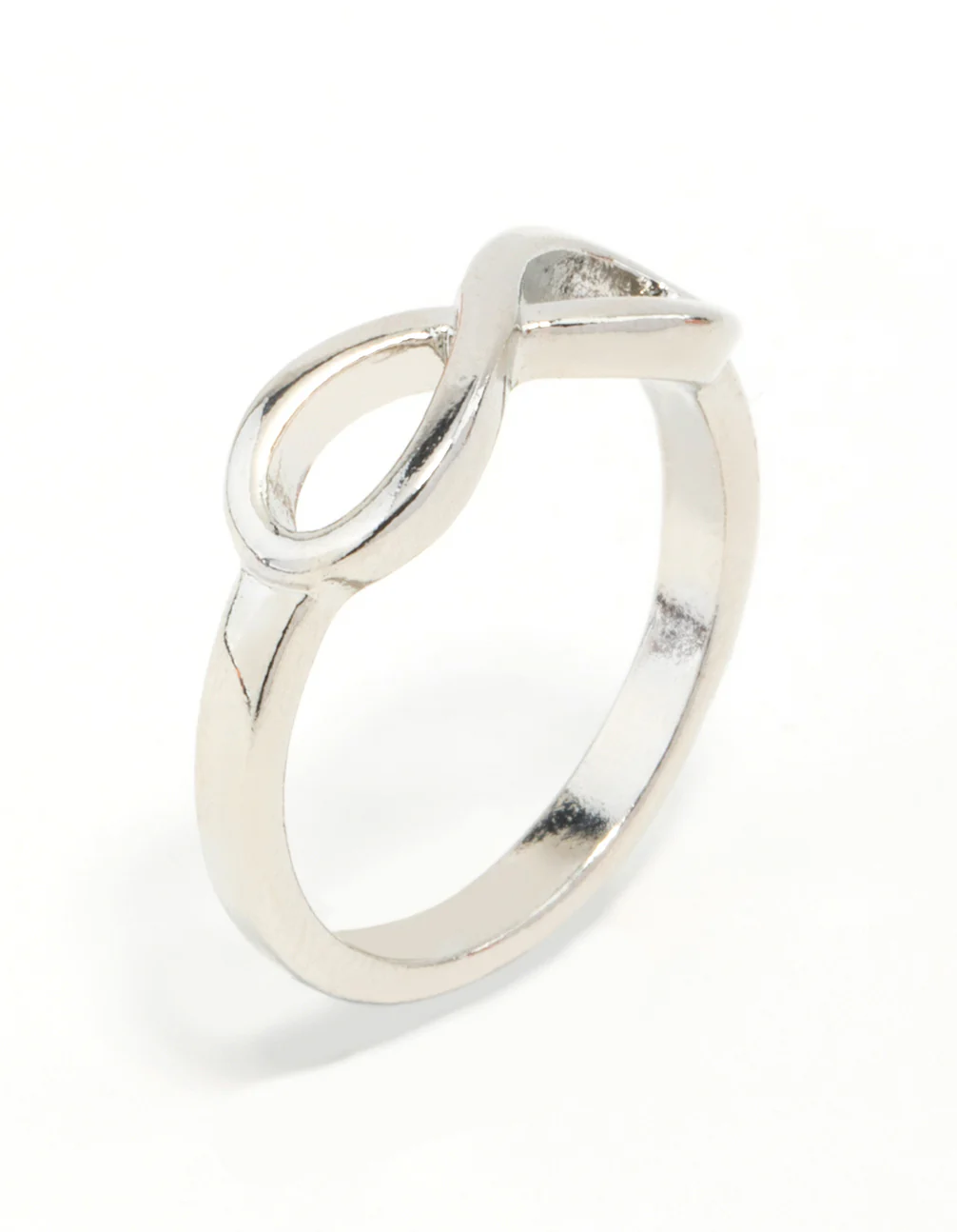 Silver Infinity Classic Ring - Image 2