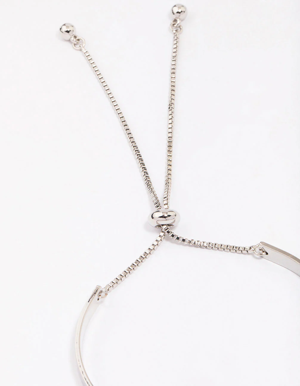 Silver Signature Toggle Bracelet - Image 3