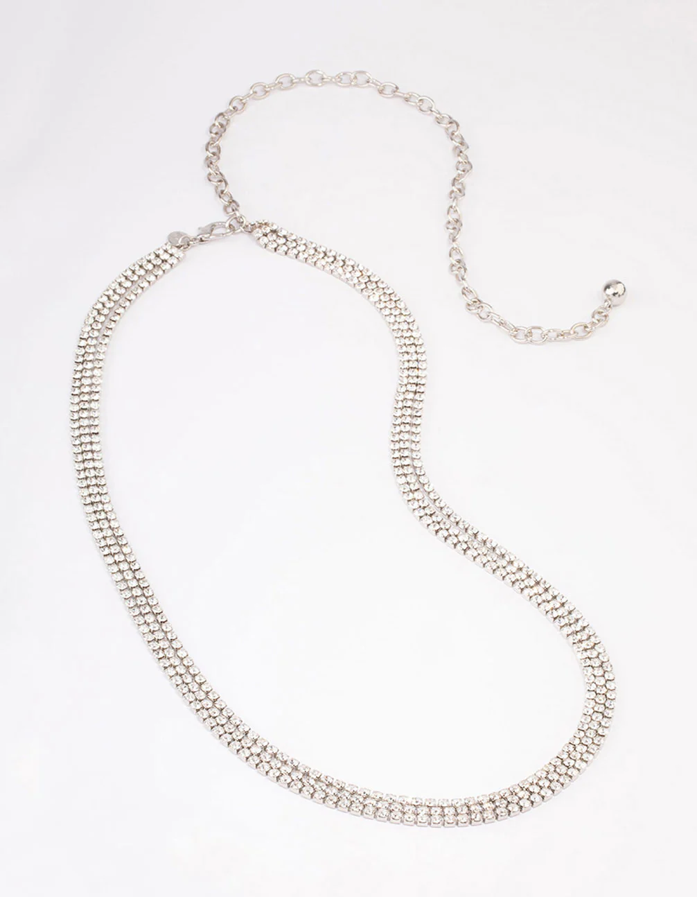 Silver Triple Cup Chain Belt - Image 2