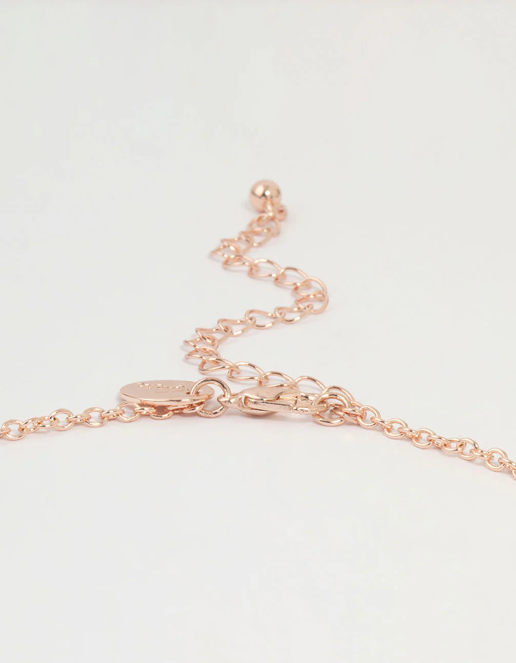 Rose Gold Butterfly Y-Necklace - Image 3