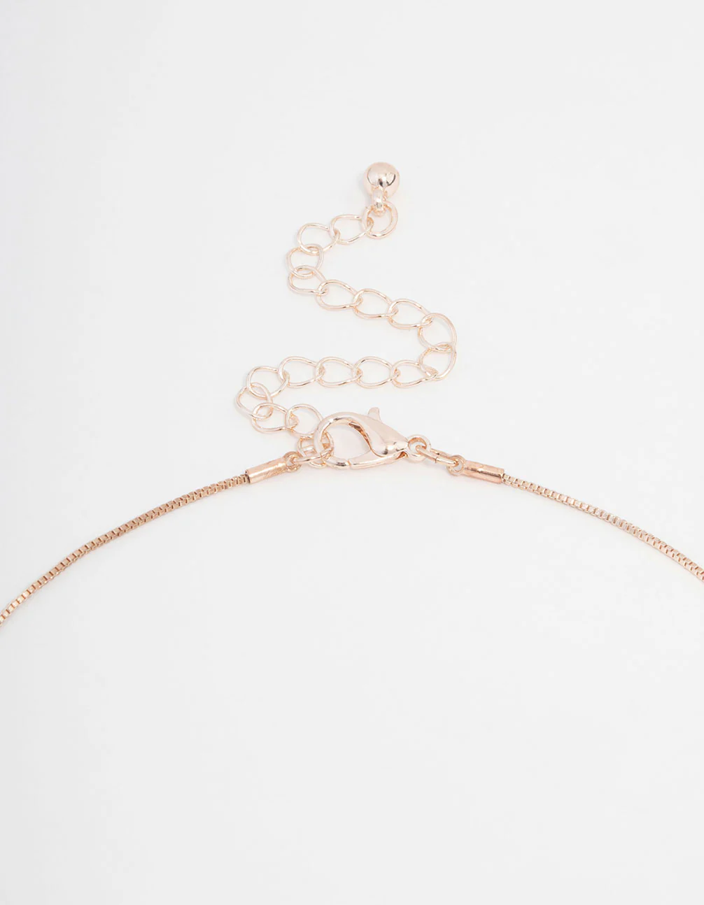 Rose Gold Plated Freshwater Pearl Pendant Necklace - Image 3