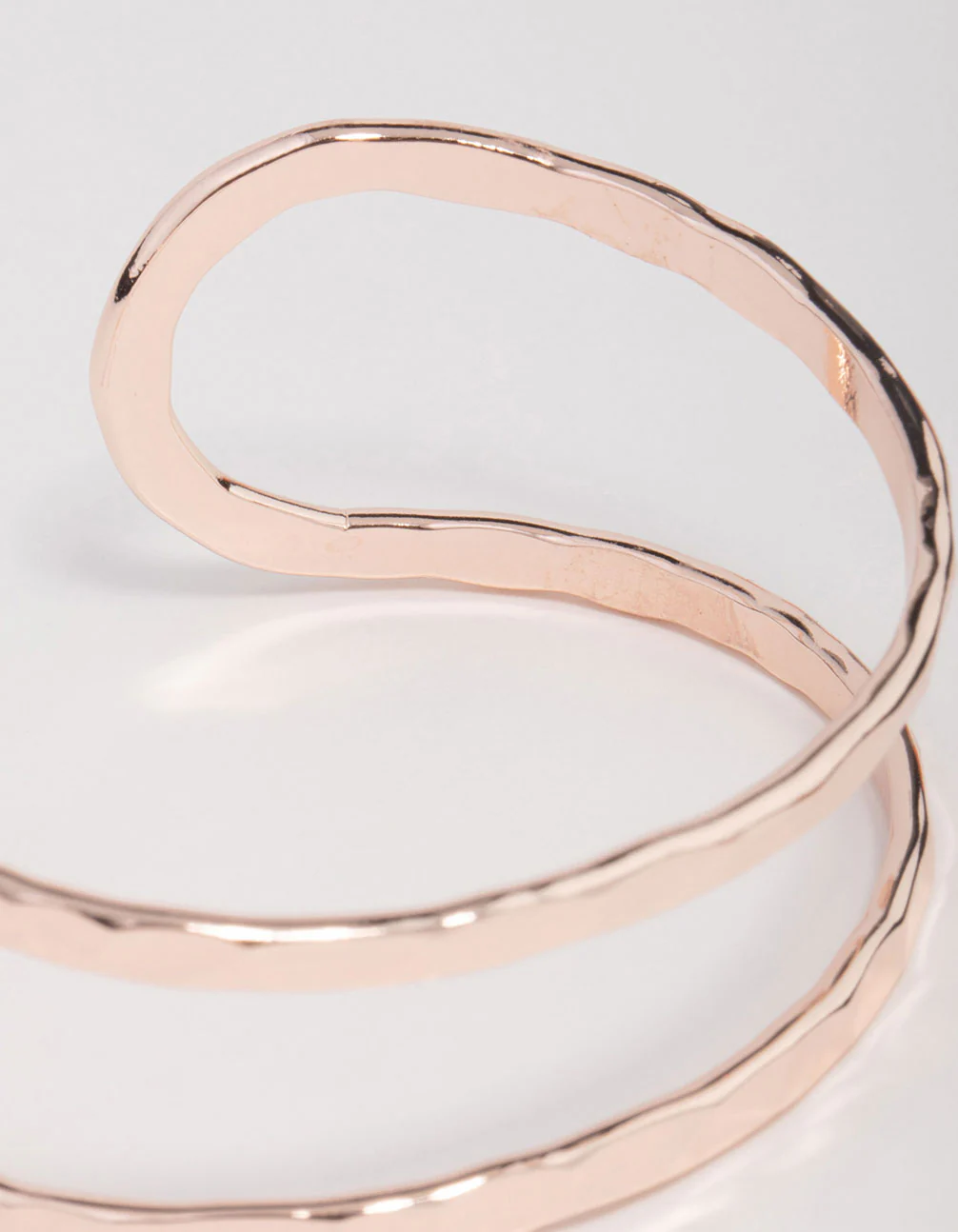 Rose Gold Open Outline Wrist Cuff - Image 3