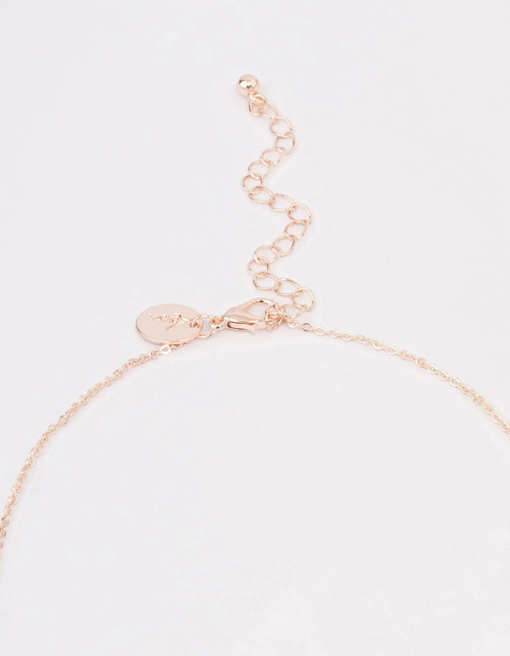 Rose Gold Pave Butterfly Pendant Necklace - Image 6