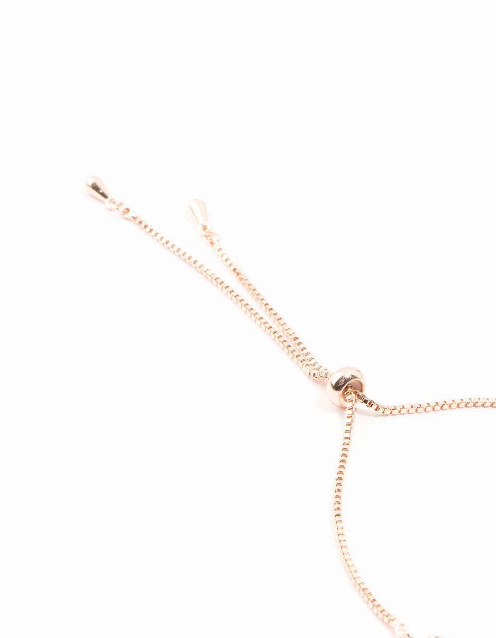 Rose Gold Plated Multiple Flowers Bracelet - Image 3