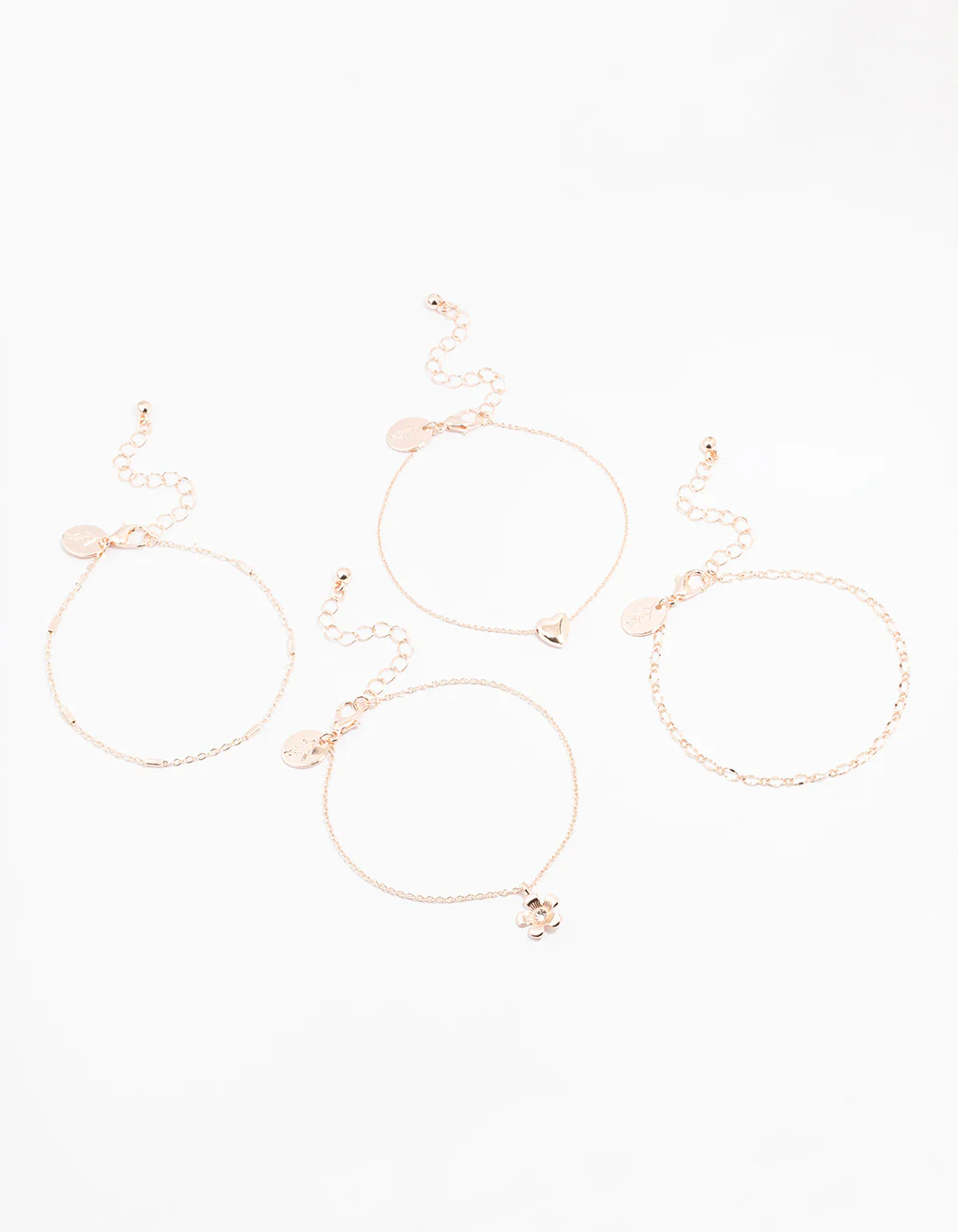 Rose Gold Timeless Bracelet 3-Pack