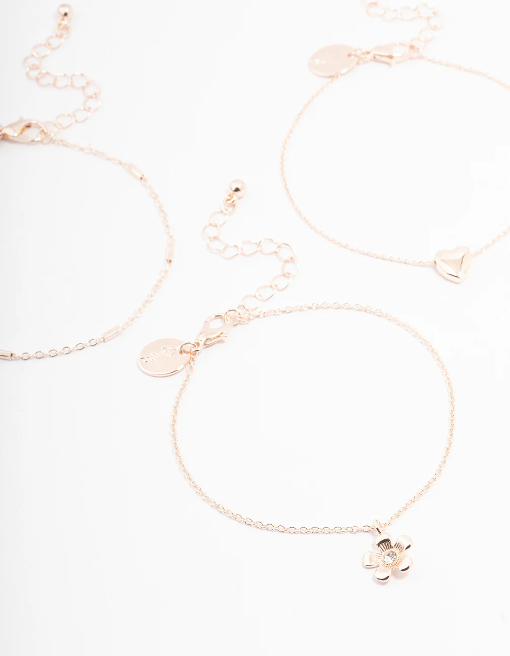 Rose Gold Timeless Bracelet 3-Pack - Image 2