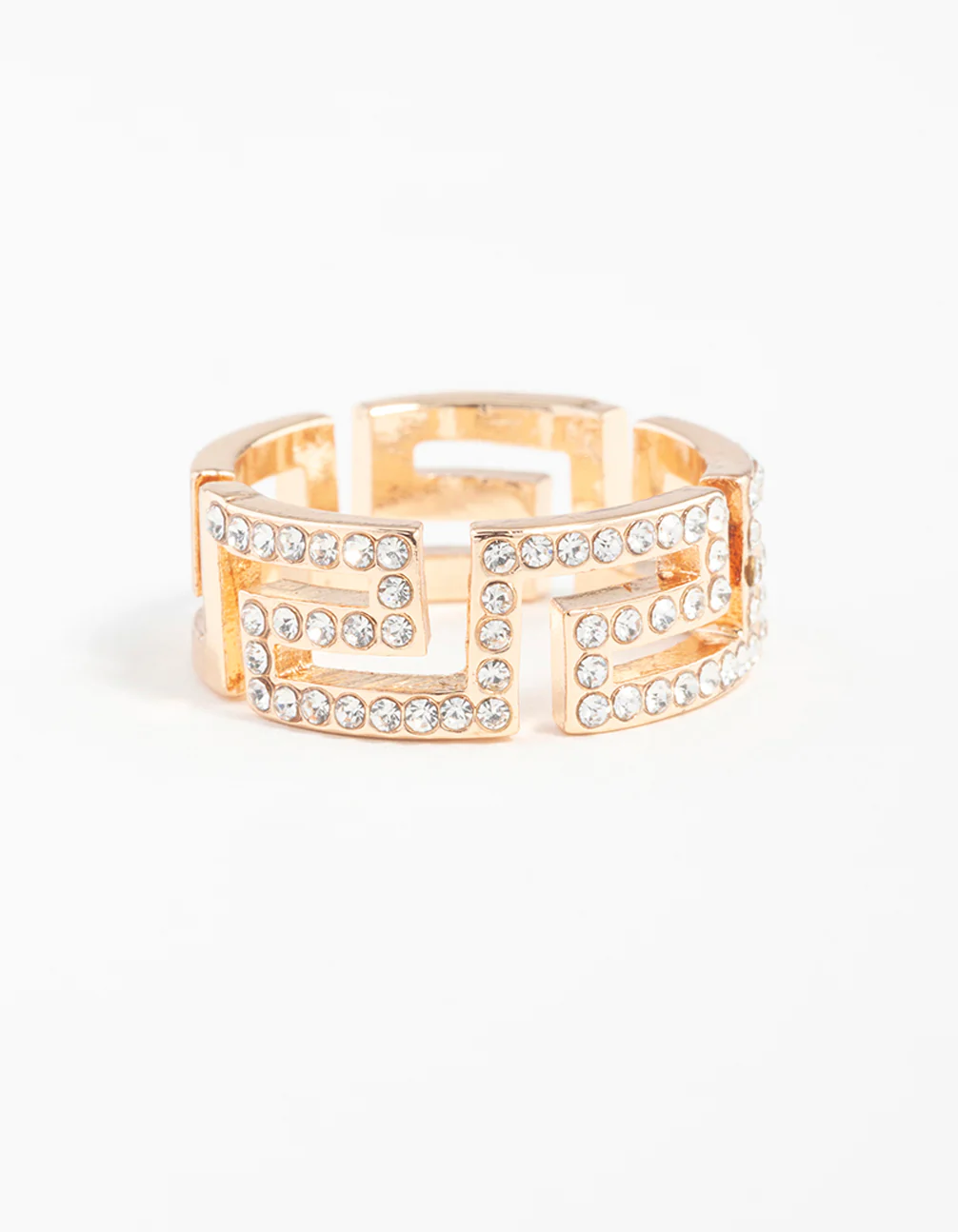 Gold Diamante Egyptian Ring - Image 3