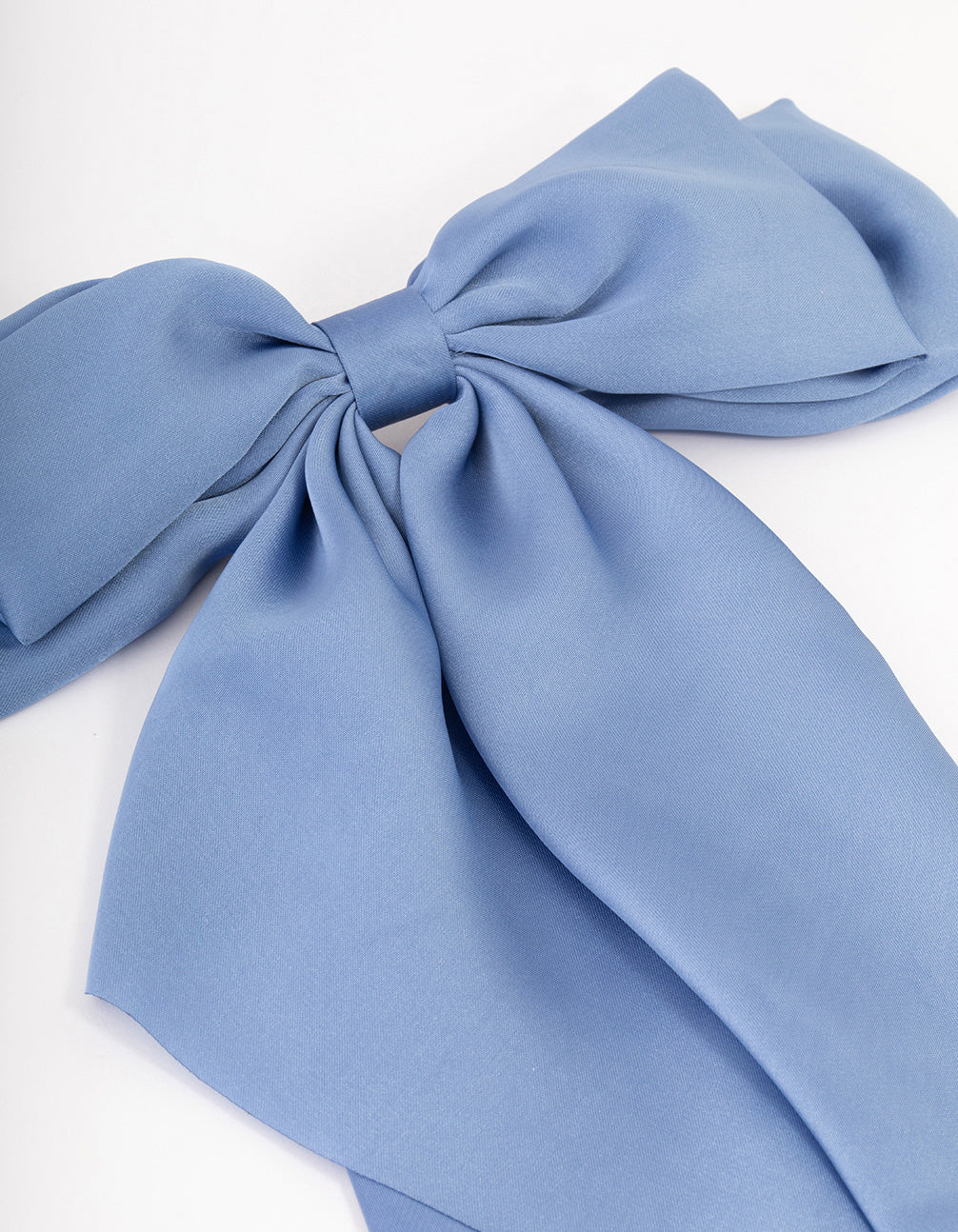 Fabric Stone Bow Clip - Image 2
