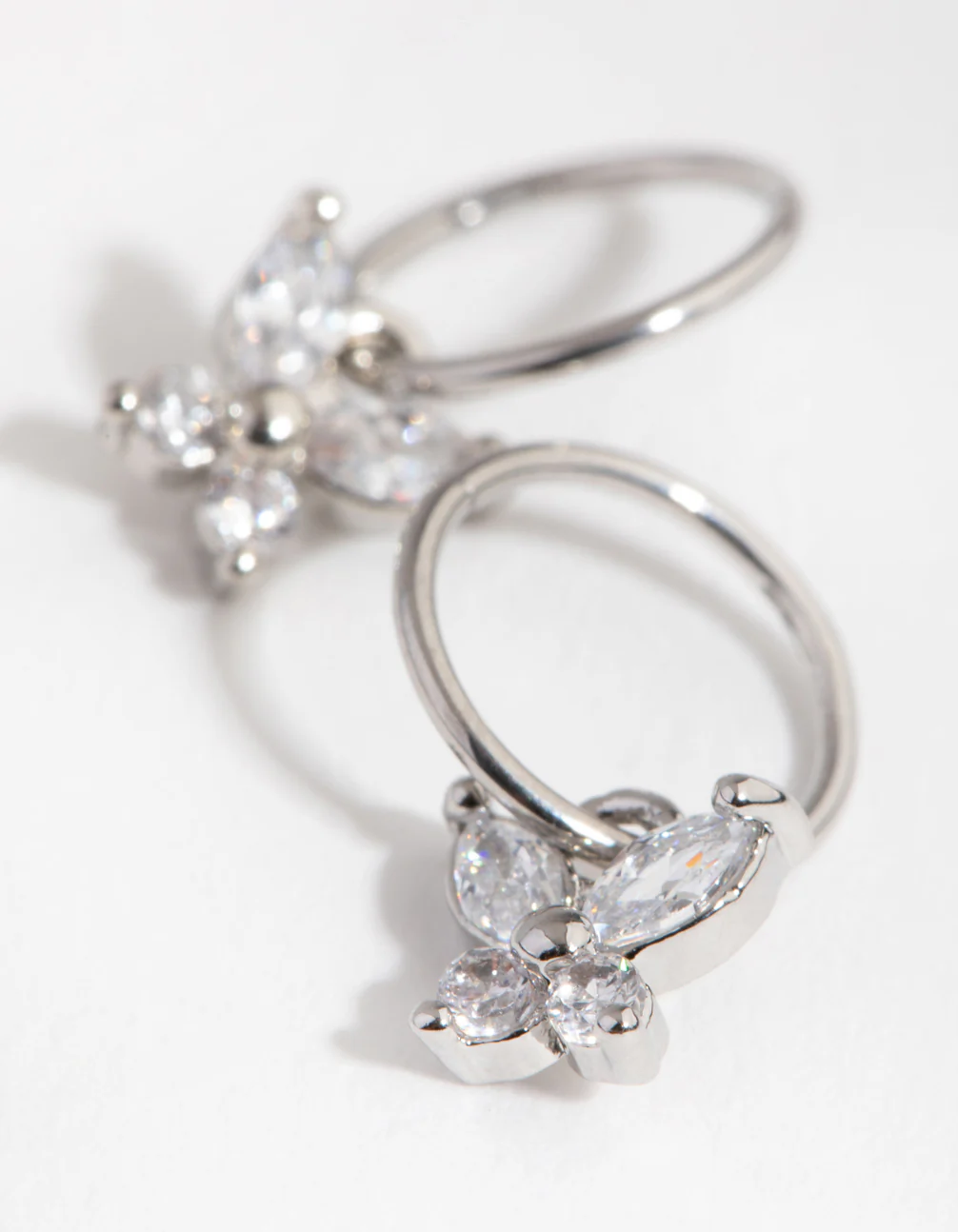 Surgical Steel Butterfly Sleeper Earrings - Image 6