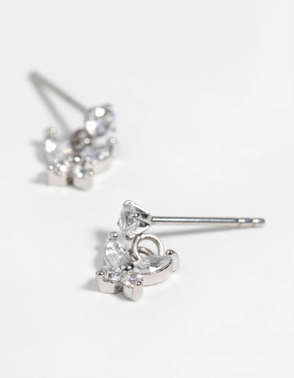 Surgical Steel Butterfly Stud Earrings - Image 4