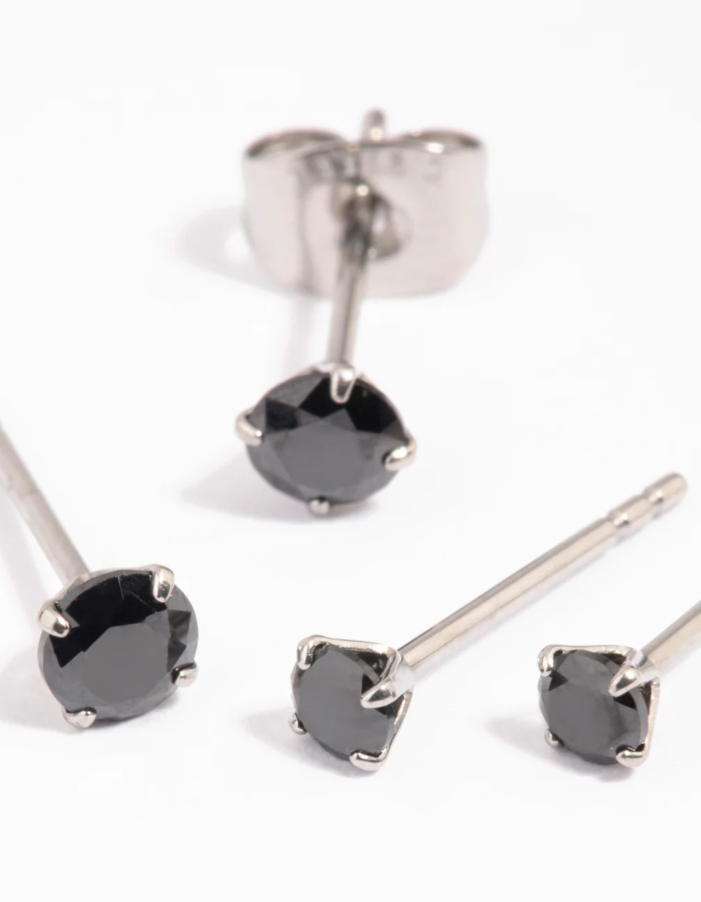 Surgical Steel Cubic Zirconia Stud Earring Pack - Image 5