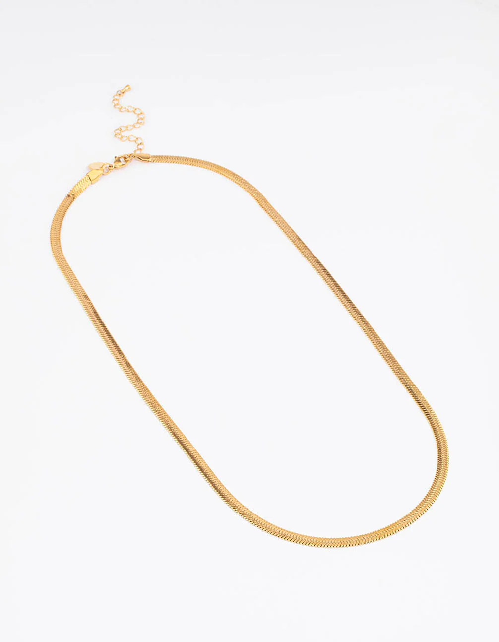 Waterproof Gold Plated Stainless Steel Snake Chain Necklace - Image 4
