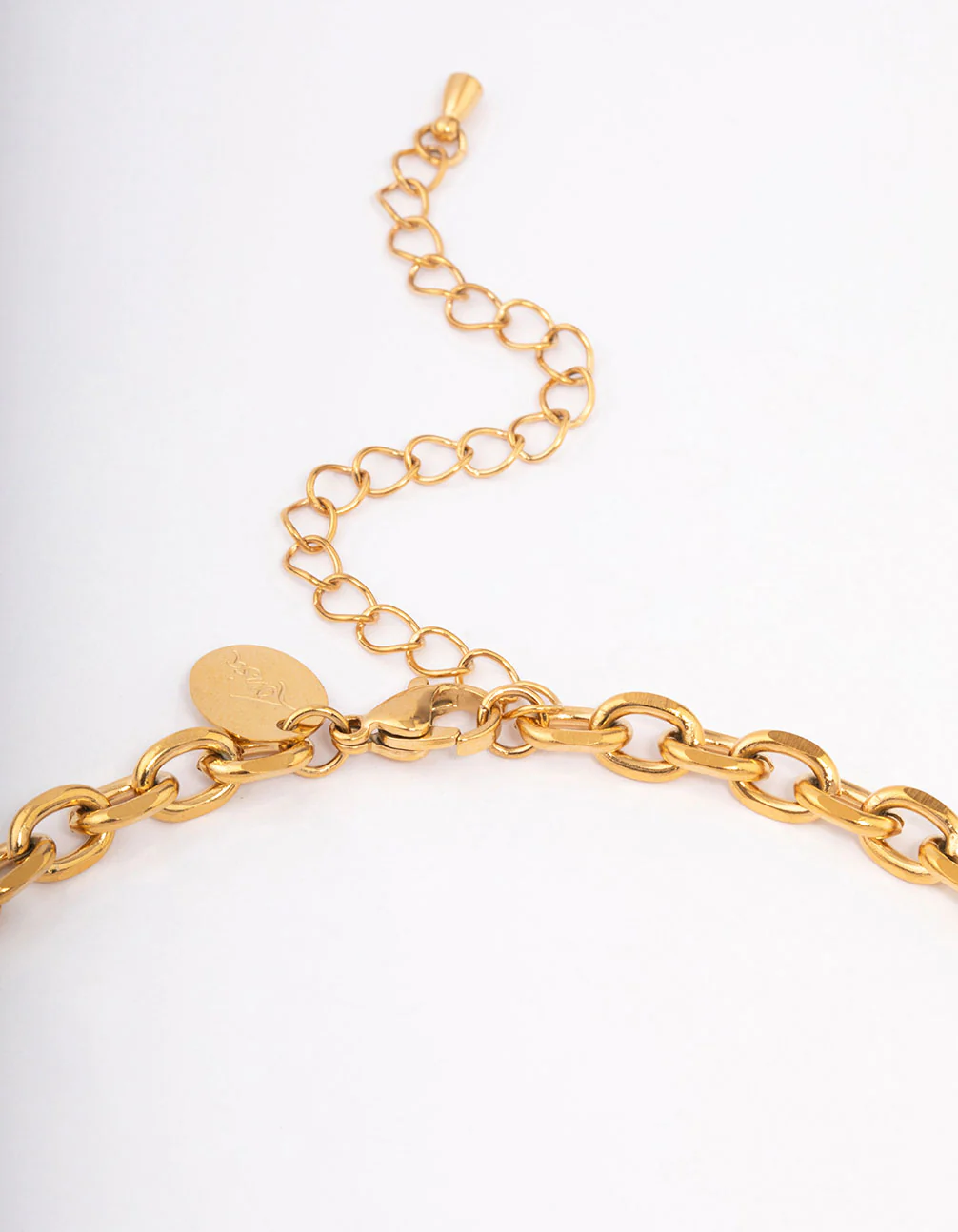 Waterproof Gold Plated Stainless Steel Cable FOB Y- Necklace - Image 3