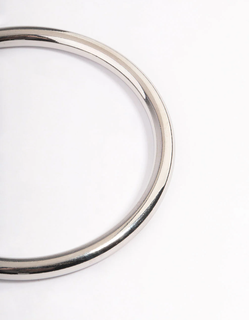 Waterproof Stainless Steel Statement Round Bangle - Image 2