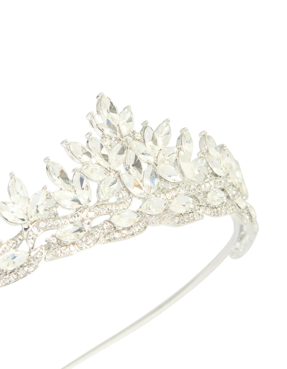 Silver Diamante Garden Of Eden Headband - Image 2