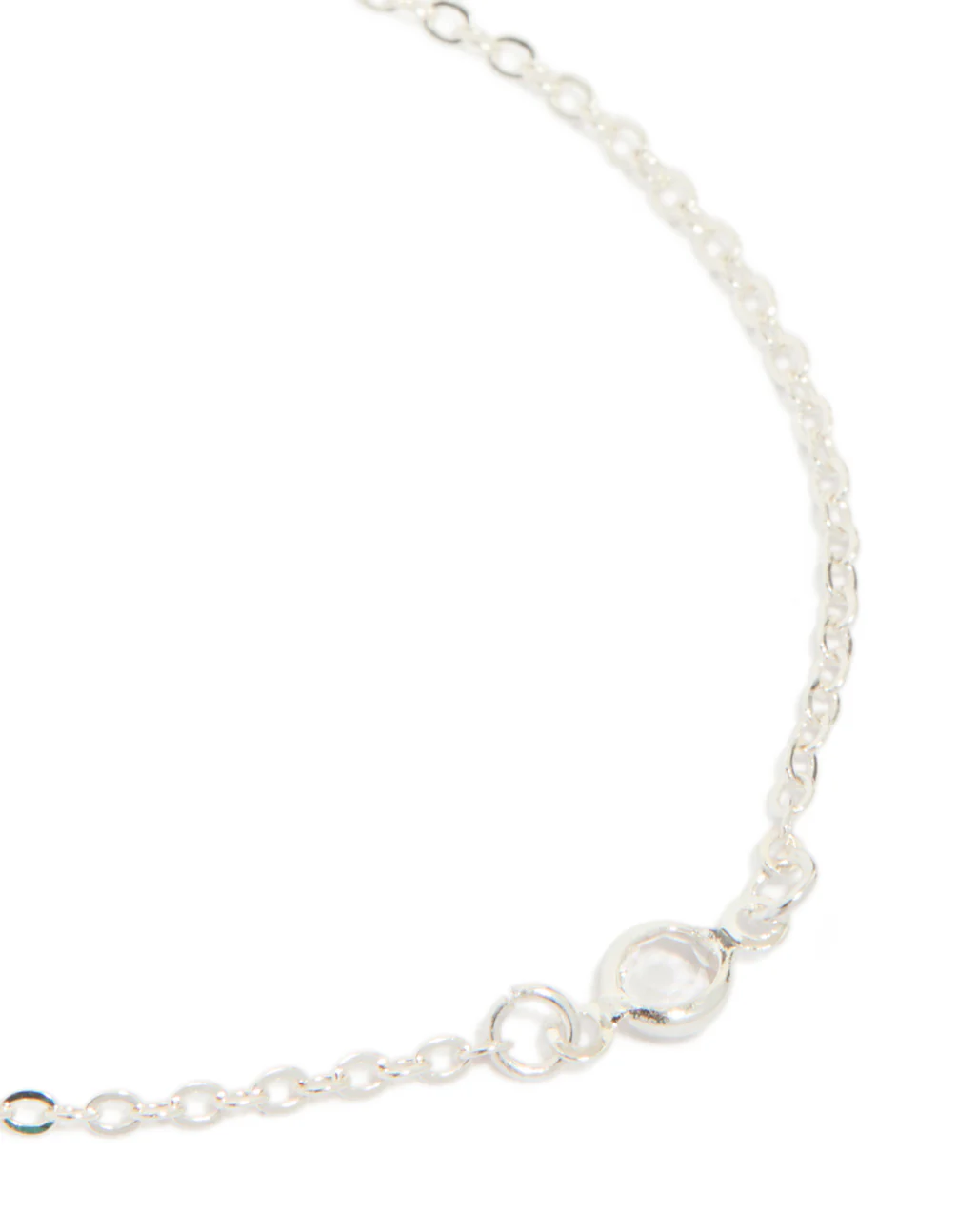 Silver Pearl Station & Diamante Bracelets 2-Pack - Image 5