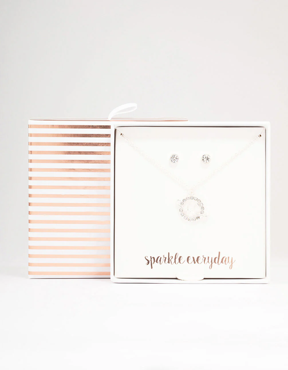 Silver Planet Diamante Jewellery Set - Image 3