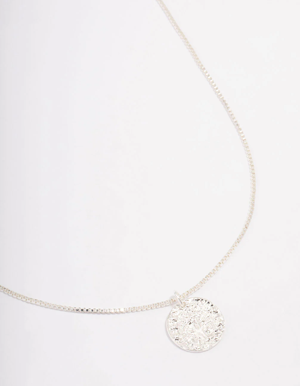 Silver Plated Angel Pendant Necklace