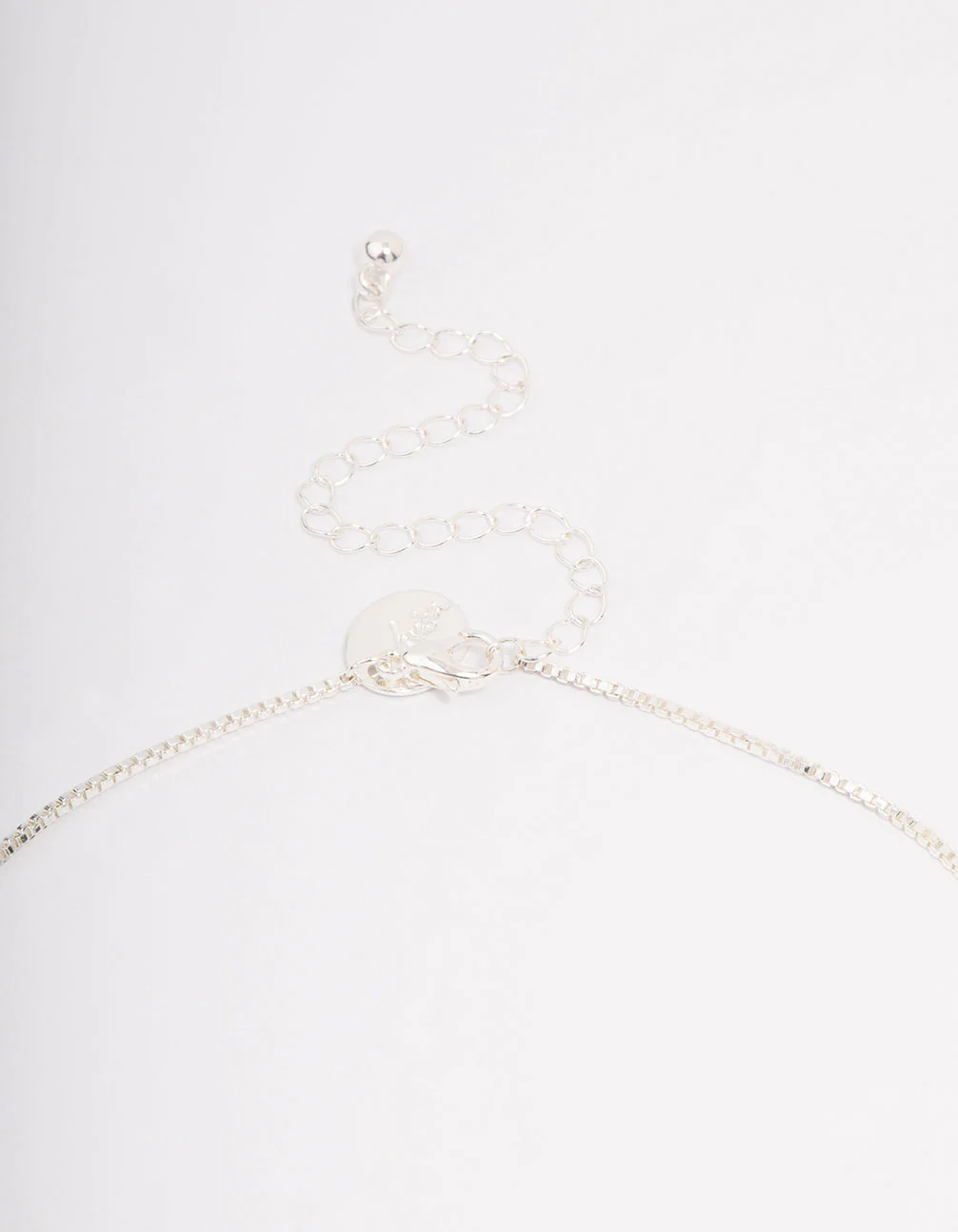 Silver Plated Angel Pendant Necklace - Image 3