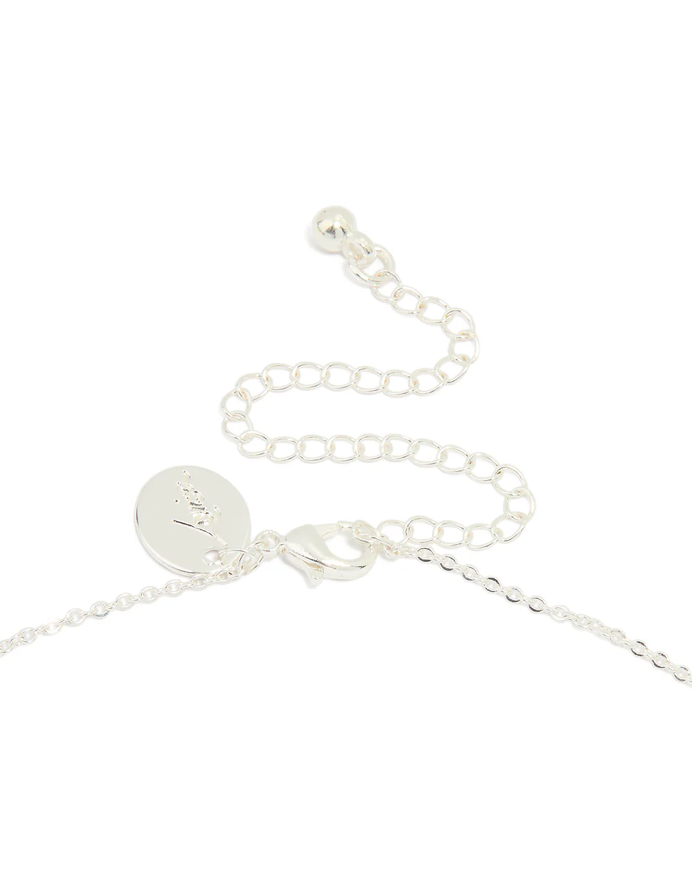 Silver Plated Cubic Zirconia Milky Way Pendant Necklace - Image 3