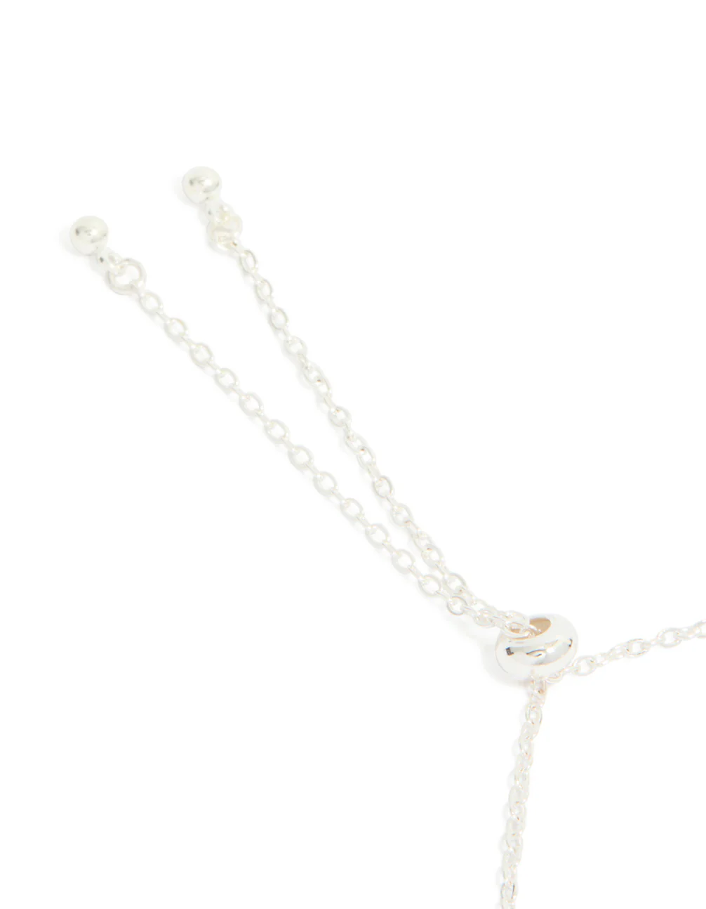 Silver Plated Cubic Zirconia Mixed Oval Toggle Bracelet - Image 5