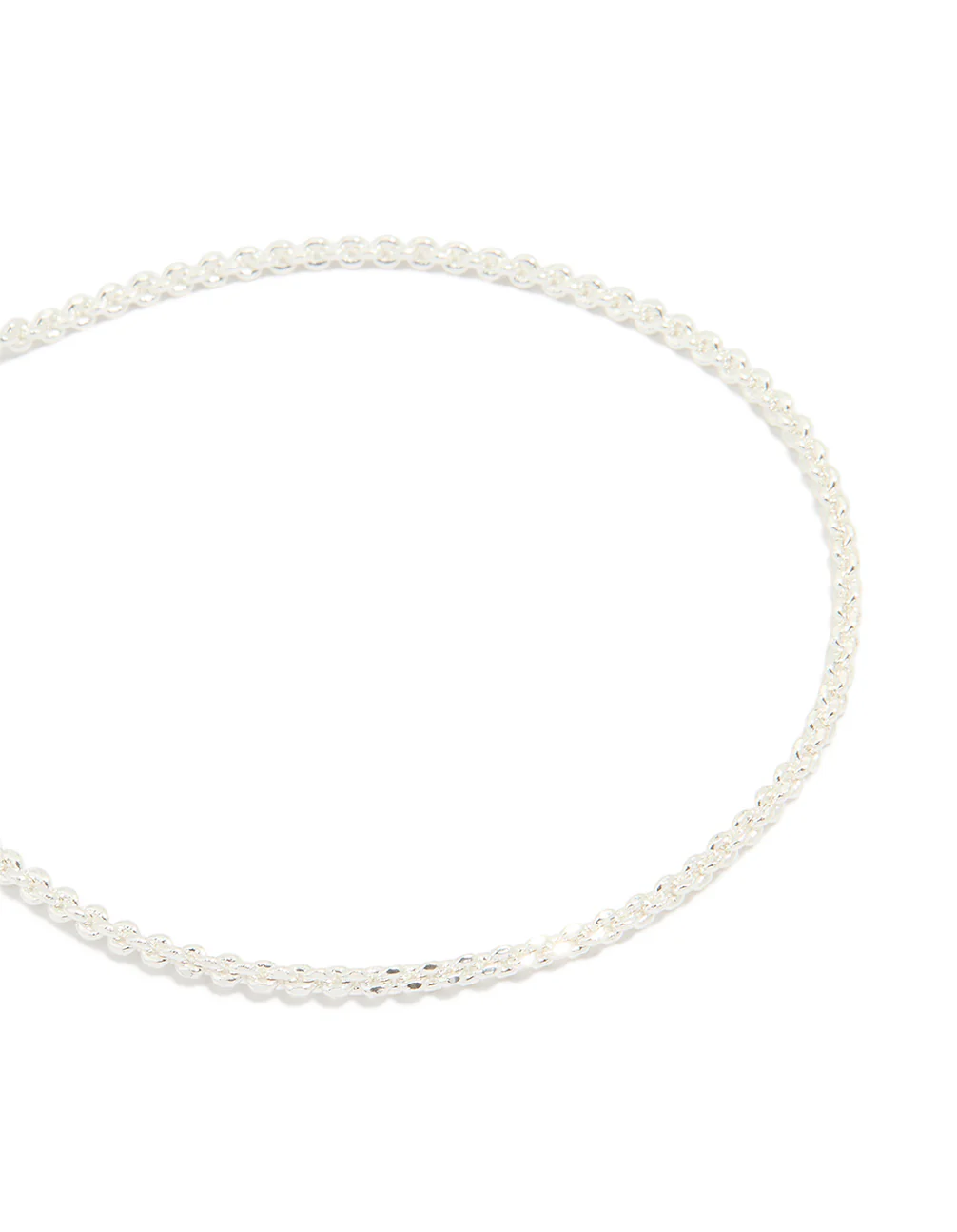 Silver Plated Detailed Chain Toggle Bracelet - Image 2