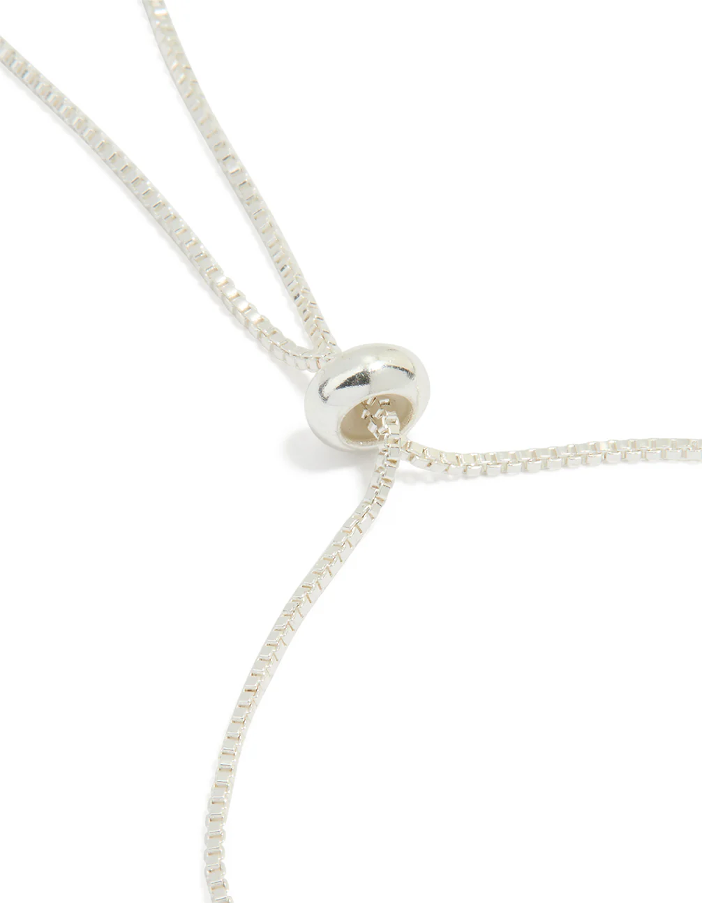 Silver Plated Mother Of Pearl & Cubic Zirconia Mini Heart Toggle Bracelet - Image 3