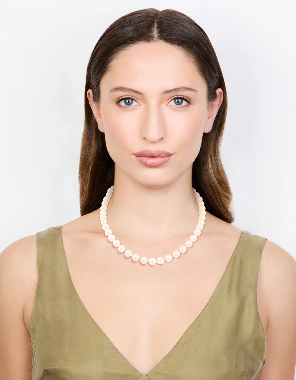 Silver Plated Pearl & Ball Necklace - Image 3