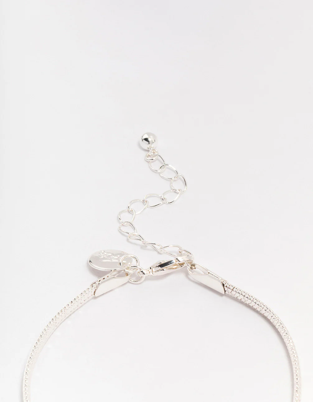 Silver Plated Brass Snake Chain Bracelet - Image 3